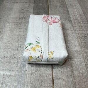 Baby Ducklings Handmade Pocket Tissue Holder, Cute Fabric Tissue Cover